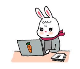 USAGI chan is always smile sticker #9323672