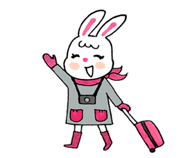 USAGI chan is always smile sticker #9323675