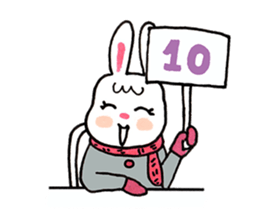 USAGI chan is always smile sticker #9323681