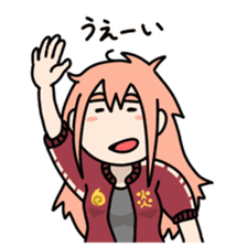 Internet flame guardian Moemi sticker #9324827