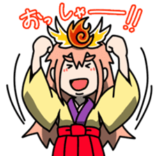 Internet flame guardian Moemi sticker #9324828
