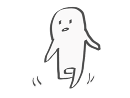 The escapism man sticker #9325229