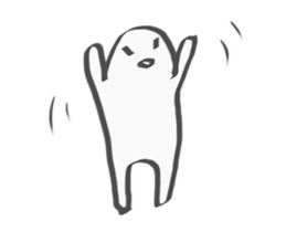 The escapism man sticker #9325236