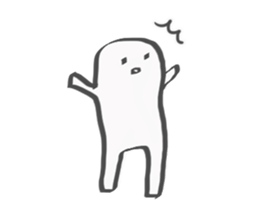 The escapism man sticker #9325238