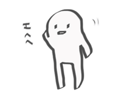 The escapism man sticker #9325245