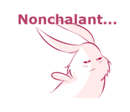 The kind bear and the sulky bunny2(EN) sticker #9325464