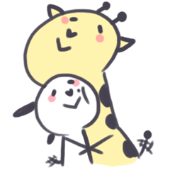 Dog and Giraffe