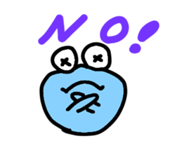 cutie slime monster Jr sticker #9325850