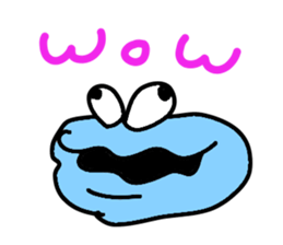 cutie slime monster Jr sticker #9325854