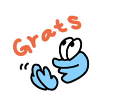 cutie slime monster Jr sticker #9325855