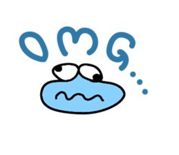 cutie slime monster Jr sticker #9325865