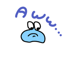 cutie slime monster Jr sticker #9325866