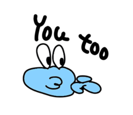cutie slime monster Jr sticker #9325867
