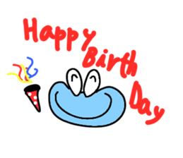 cutie slime monster Jr sticker #9325870