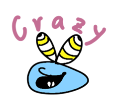 cutie slime monster Jr sticker #9325874