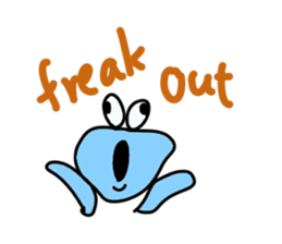 cutie slime monster Jr sticker #9325878