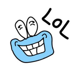 cutie slime monster Jr sticker #9325882