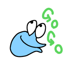 cutie slime monster Jr sticker #9325887