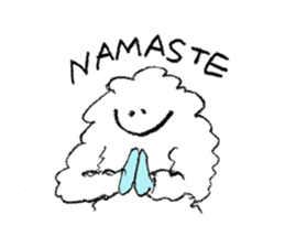 Fluffy Yeti-kun from Nepal sticker #9325971