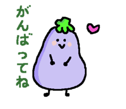 loose eggplant4 sticker #9326012