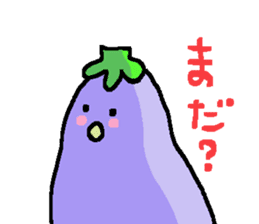 loose eggplant4 sticker #9326017