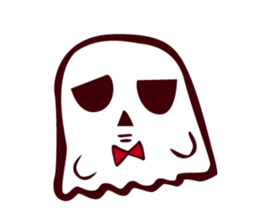 Timid Ghost sticker #9326177