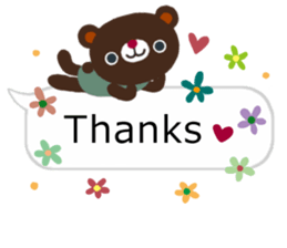 sticker of the balloon bear2/New sticker #9326452