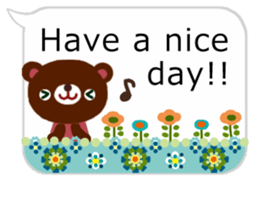 sticker of the balloon bear2/New sticker #9326469