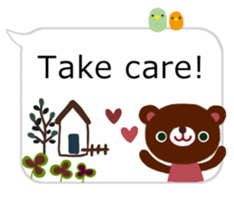 sticker of the balloon bear2/New sticker #9326474