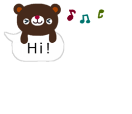 sticker of the balloon bear2/New sticker #9326479