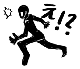 Black and white series sticker #9327345