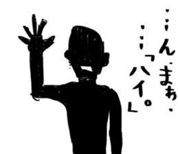 Black and white series sticker #9327351