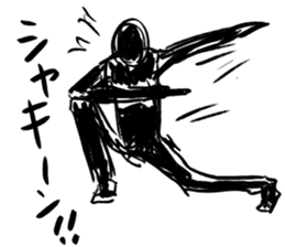 Black and white series sticker #9327354