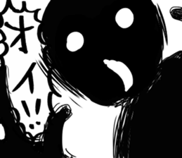 Black and white series sticker #9327359