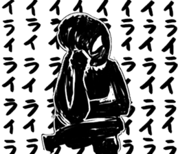 Black and white series sticker #9327361