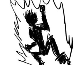 Black and white series sticker #9327362