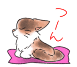 Cute calico and Friends sticker #9328013