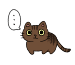 Cute calico and Friends sticker #9328030