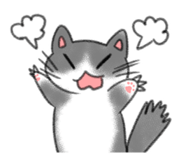 Cute calico and Friends sticker #9328041