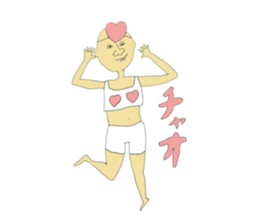 Cute uncle like a dream sticker #9328088