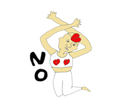 Cute uncle like a dream sticker #9328094