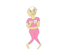 Cute uncle like a dream sticker #9328097