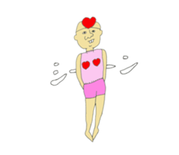 Cute uncle like a dream sticker #9328124