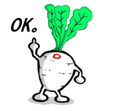 D-Radish sticker #9328133