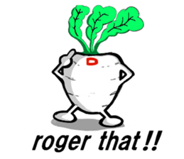 D-Radish sticker #9328139
