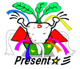 D-Radish sticker #9328146