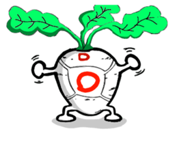 D-Radish sticker #9328149