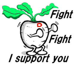 D-Radish sticker #9328151