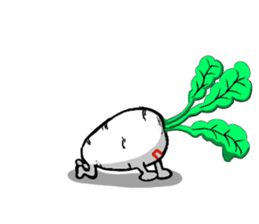 D-Radish sticker #9328152