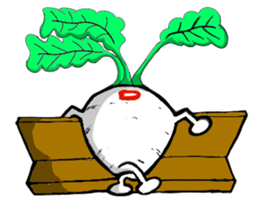 D-Radish sticker #9328157